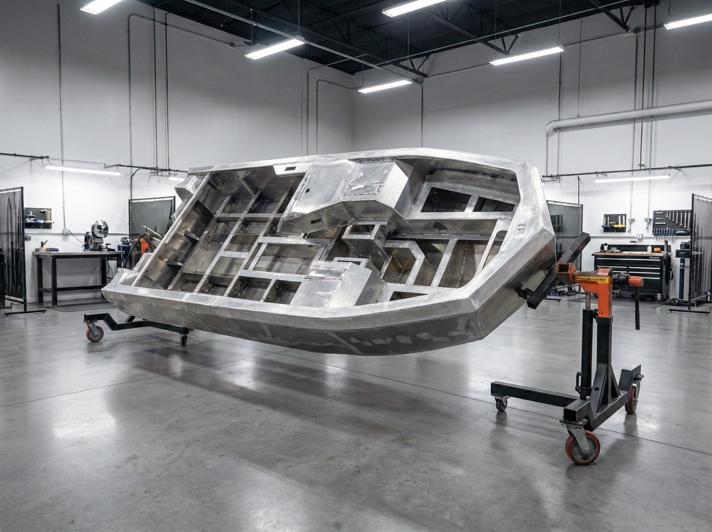Amphibious Car Production with Aluminium